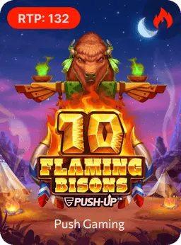 10 Flaming Bisons